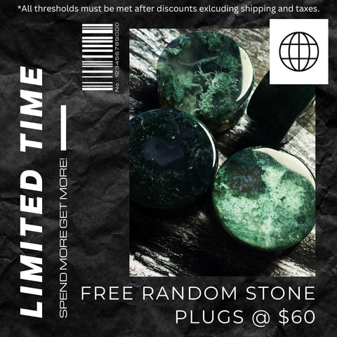 LIMITED TIME DEALS: FREE RANDOM STONE @ $60