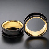 Black And Gold Steel Tunnels