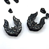 Dark Aesthetic Bat Saddle Ear Spreaders