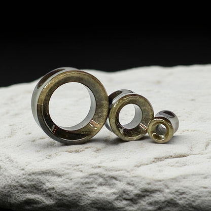 Golden Obsidian Stone Tunnels