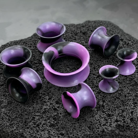 Purple Silicone Tunnels Skins
