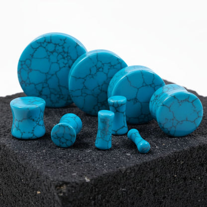 Turquoise Stone Plugs