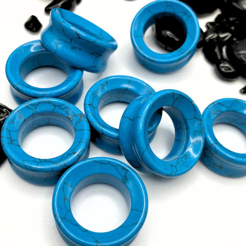 Turquoise Stone Premium Tunnels