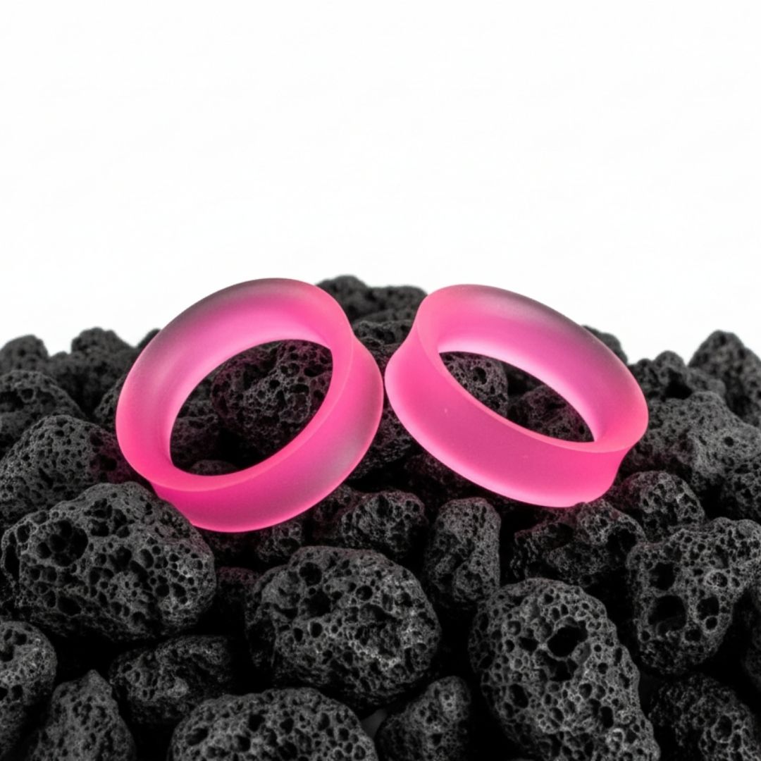 Pink Silicone Ear skins