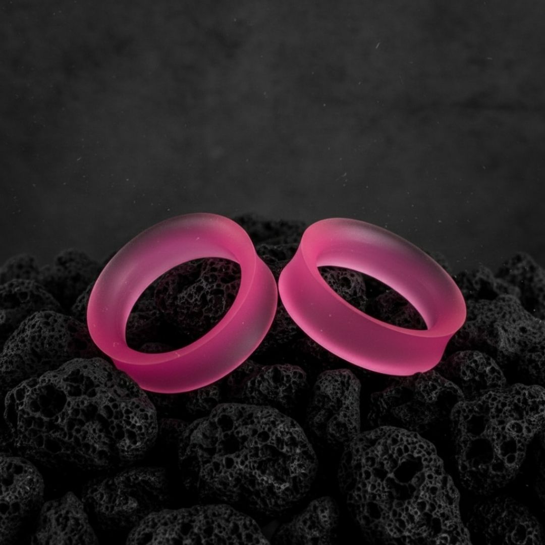 Pink Silicone Ear skins