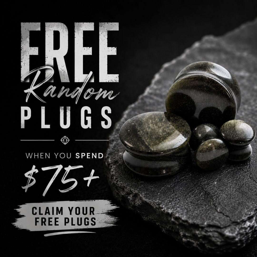 FREE RANDOM PLUGS WHEN YOU SPEND $75