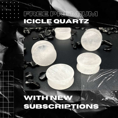 Free Icicle Quartz With New Subscriptions