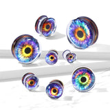 Psychedelic Eye Acrylic Plugs