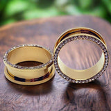 Gem Lined Gold Tunnels