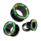 Green Glitter Steel Tunnels