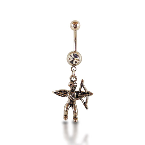 Valentines Day Cupid Belly Ring