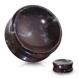 Concave Blood Stone Plugs