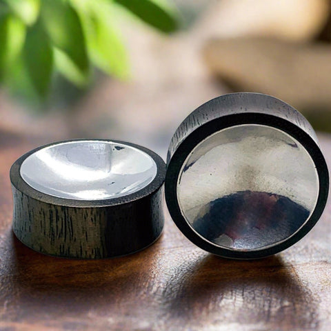sono wood plugs with alloy top