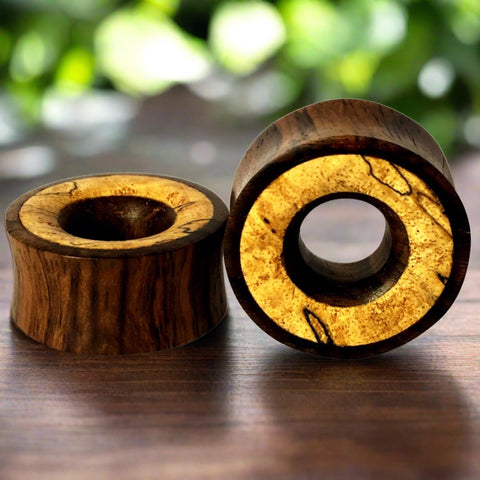 Sono Wood With Tamarindus Indica Inlay Tunnels