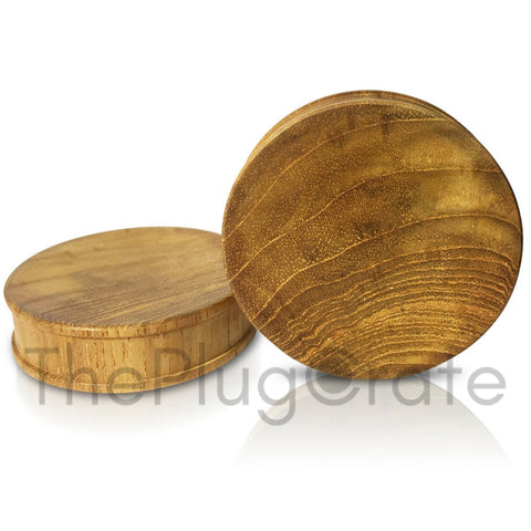 Premium Teak Wood Saddle Plugs (Large Sizes)