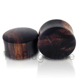 Premium Areng Wood Dome Plugs