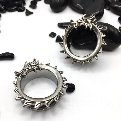Viking Ouroboros Steel Tunnels showcasing the cyclic serpent design.